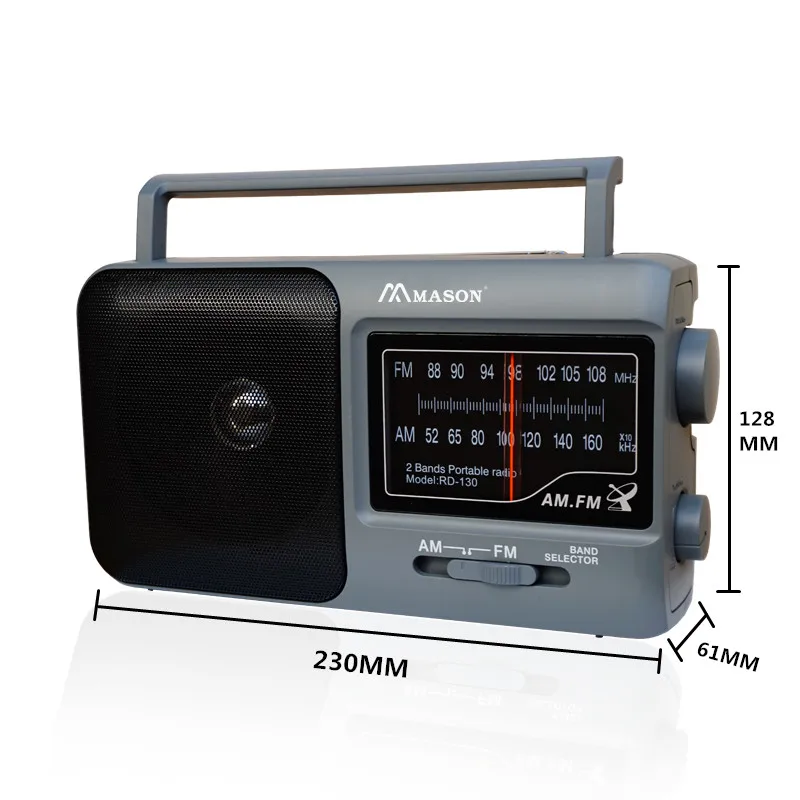 2022 г., Лидер продаж с завода, многодиапазонный, коротковолновый AM FM Портативный радиоприемник для продажи