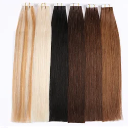 Nano Micro Ring Human Hair Micro Beads Weft Hair Extensions Remy Micro Loop Links Hair Extensions