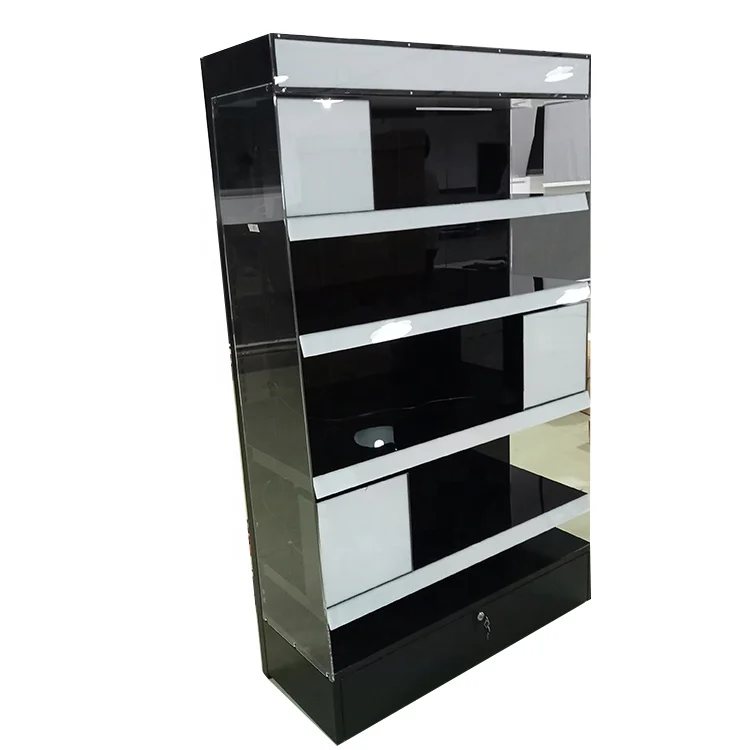Customized Supermarket Shelves Display Retail Display Stand Fruits And Vegetable Shelf Convenience Store Shelving Wall Steel