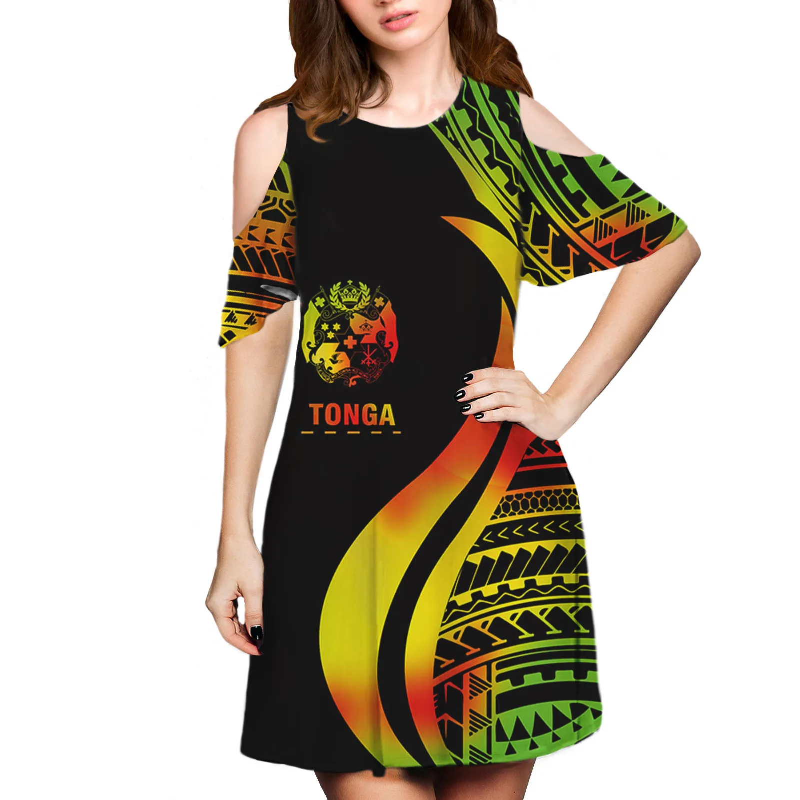 Hot Sell Tonga Clothing Print