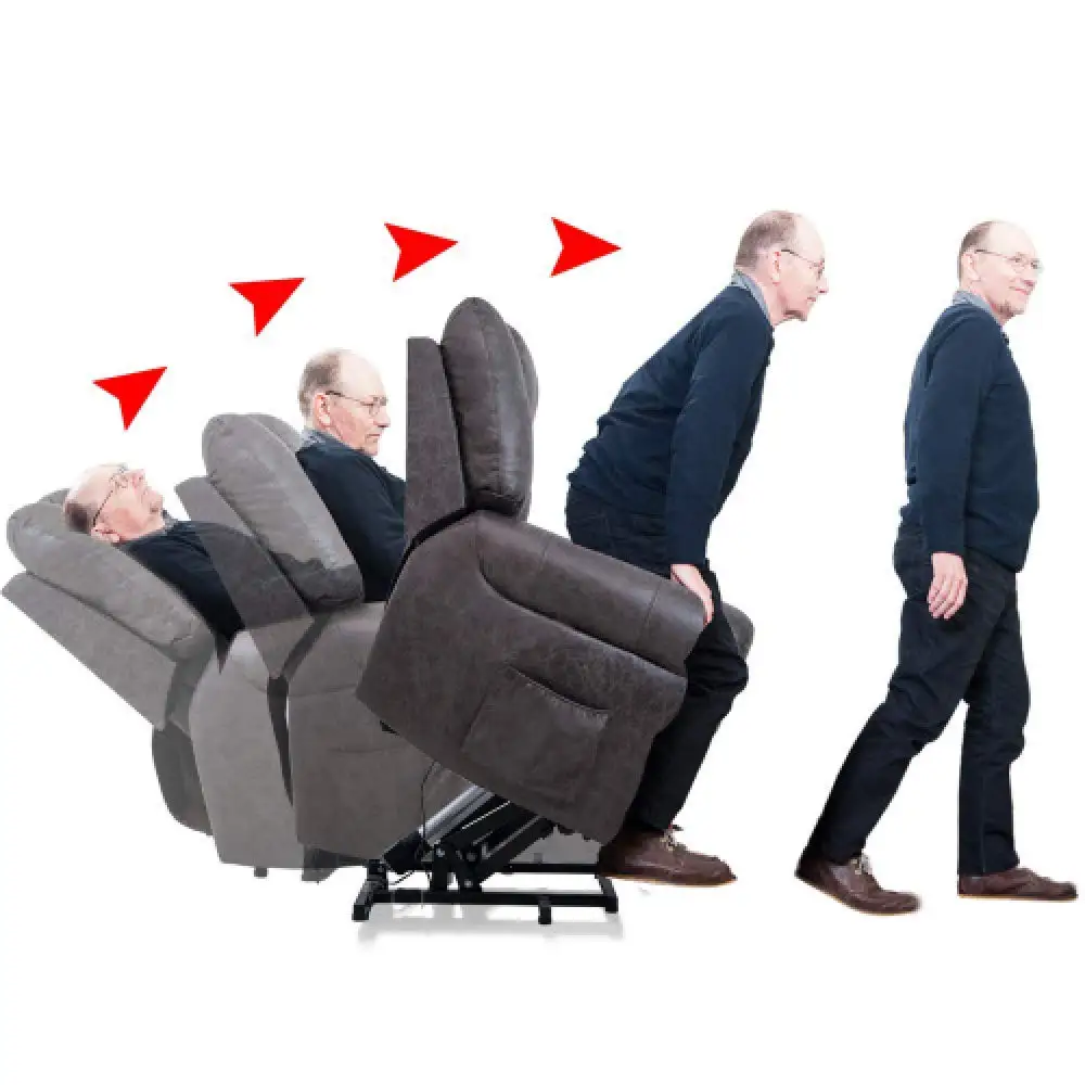 Luxury Modern Style Living Room Sofas Genuine Leather Sofas Sectional Power Massage Recliner Sofa Set Furniture Recliner