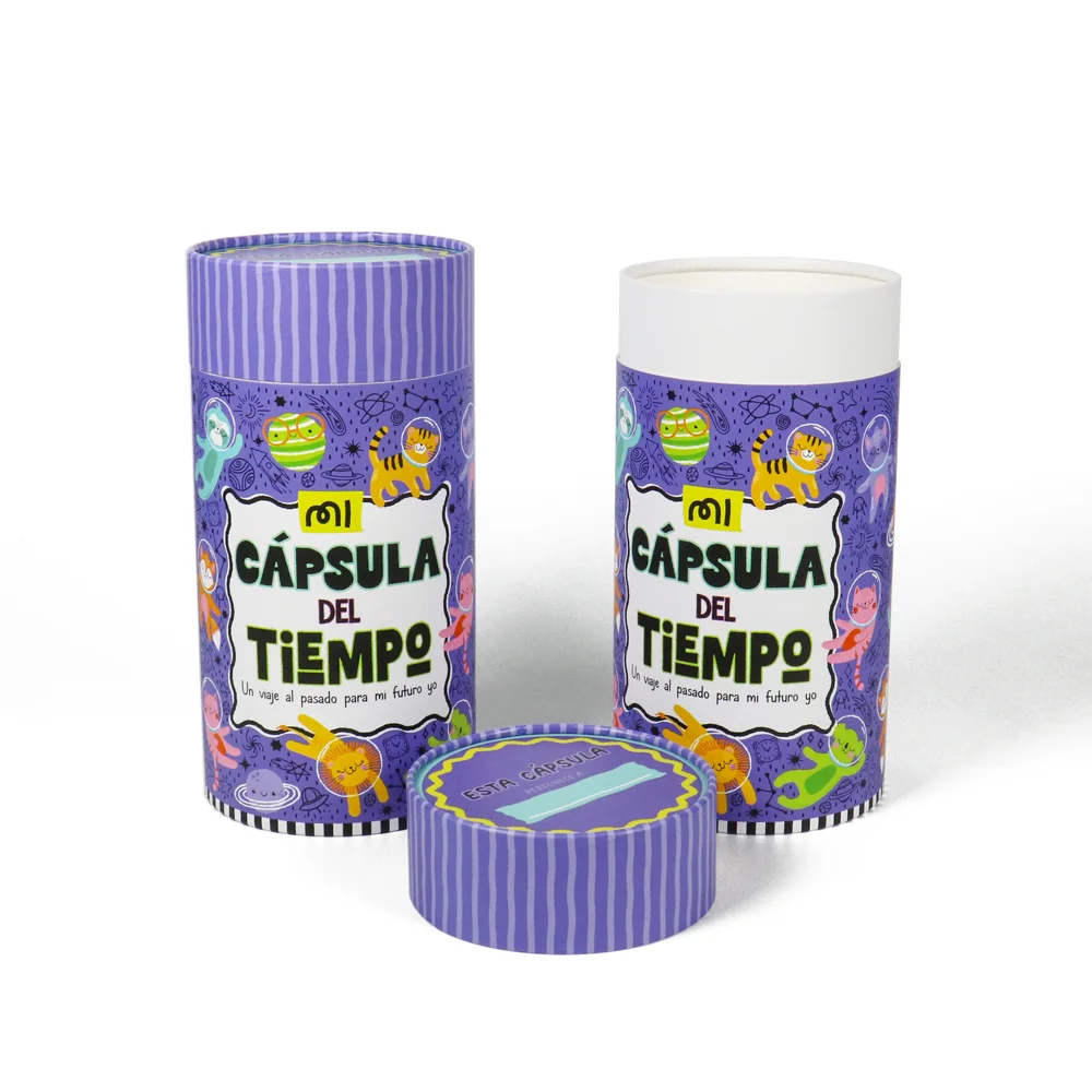 Biodegradable Eco Friendly Shampoo Conditioner Tube Packaging Box Cosmetic Skincare Perfume Cylinder Cardboard Box Paper Tube