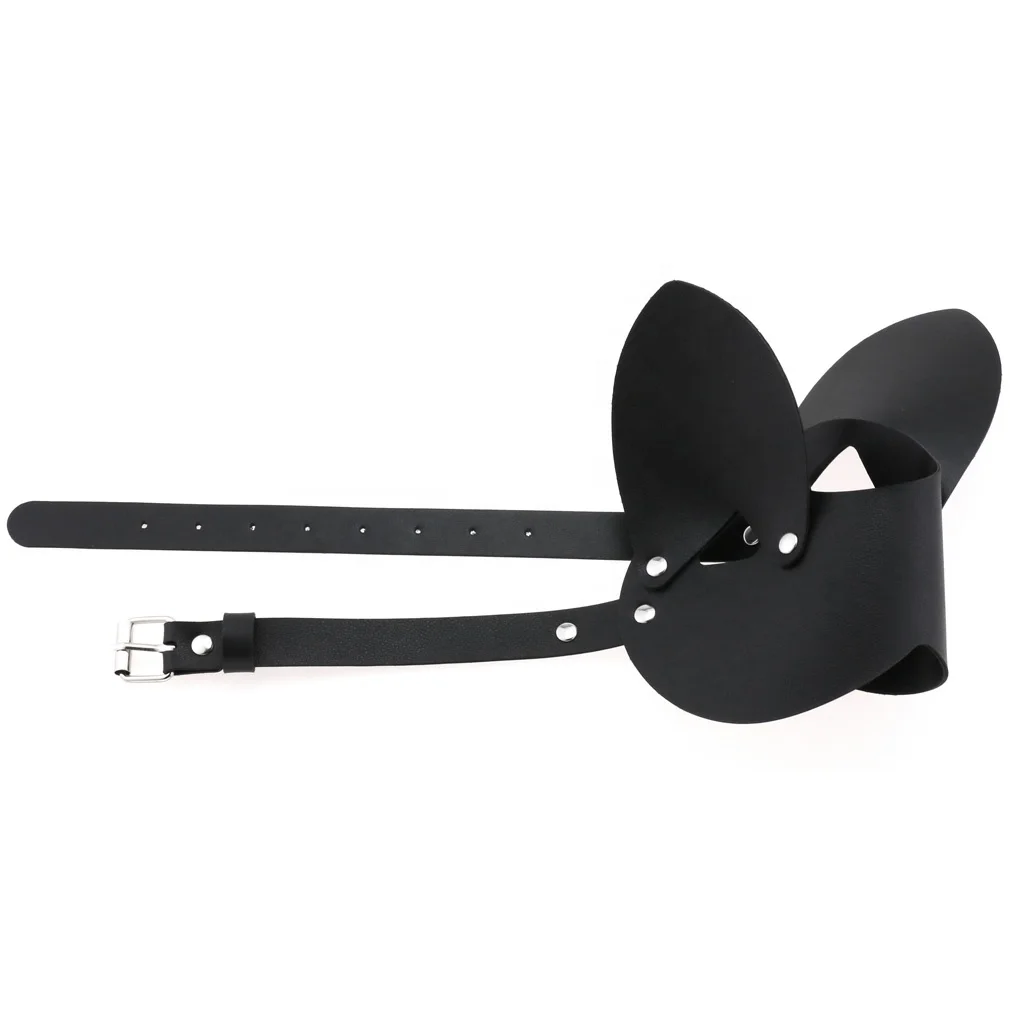 Punk Cool Simple Personality Cat Rabbit Ear Eye Mask Party Makeup Ball  Women Men Decorative Face Mask