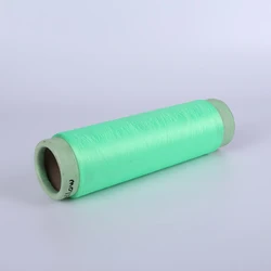 Высококачественные полотенца различных цветов acepora из переработанного крученого полиэстера dty 75d 36f 2 для вязания