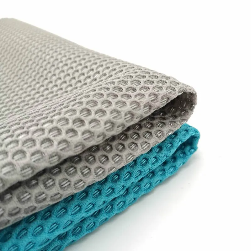 029 3d spacer air mesh fabric with factory price Sandwich spacer 3D air mesh fabric for shoes,office chair