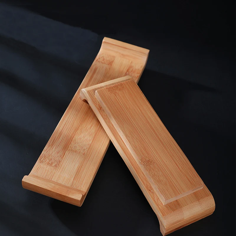 Japanese Style Tableware Bamboo Serving Geta Plates Sushi Sashimi Platter Seafood Serving Tray Dish Cooking Sushi Boat