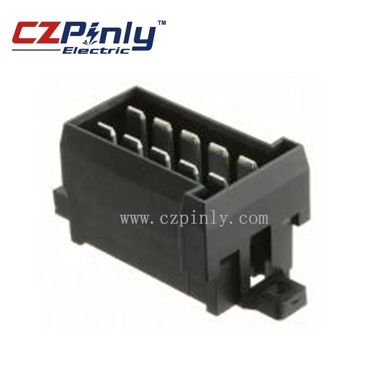 10 Position Vertical PCB Mount Header Wire-to-Board Timer Connector 963357-4