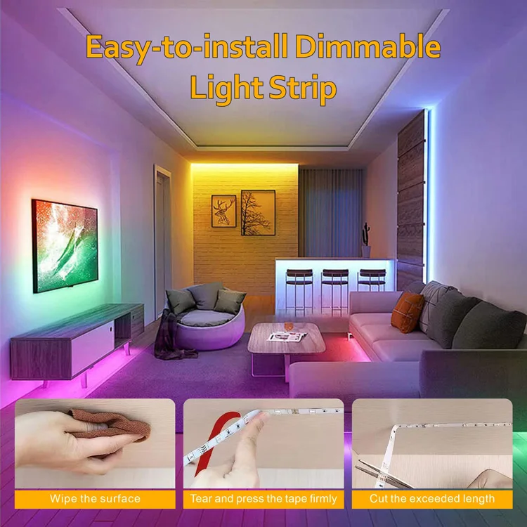 72 часа доставки RGB Светодиодные полосы света 24V 480LED гибкие COB светодиодные
