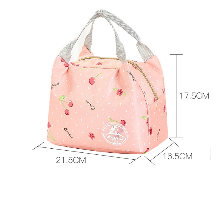
Cute Thermal Insulated Lunch Bag Portable Food Container Storage Cooler Bags 