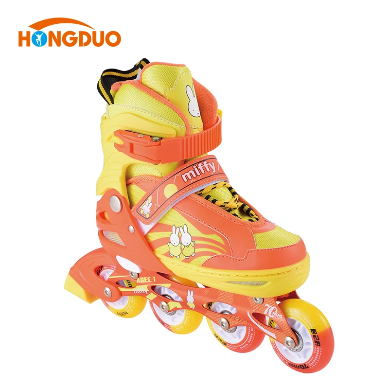 Adult and kids four wheel rubber outsole sktes roller skates shoes