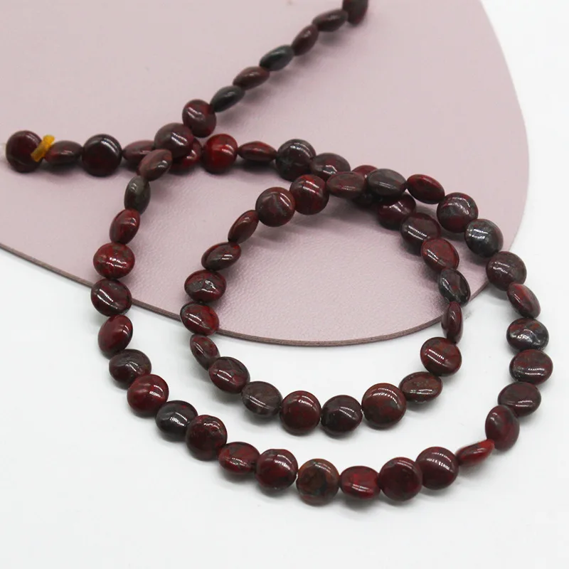 JC Crystal High Quality 6mm Double Fat Loose Stone Beads Natural Stone Beads for Jewelry Making