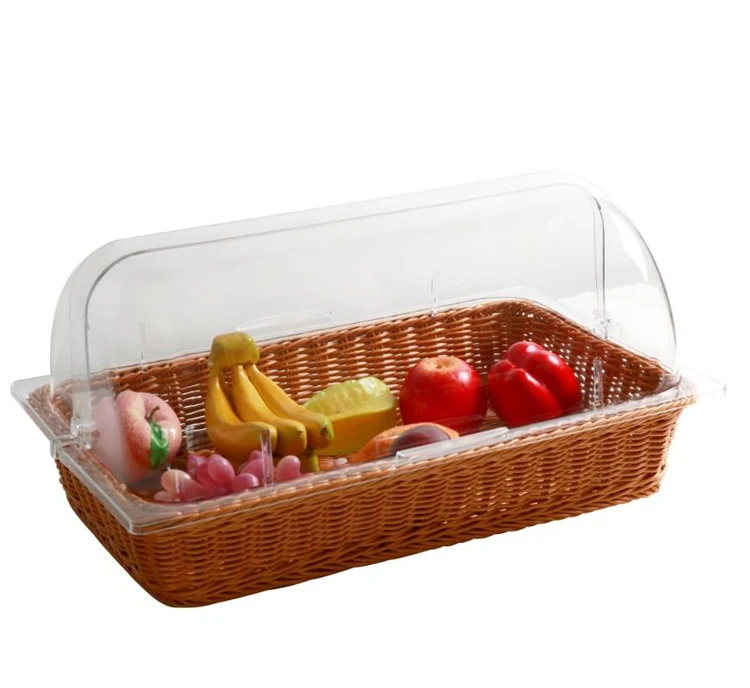 Polycarbonate Cover for Polyweave Basket  Bread Cover For 1/1 GN Pans