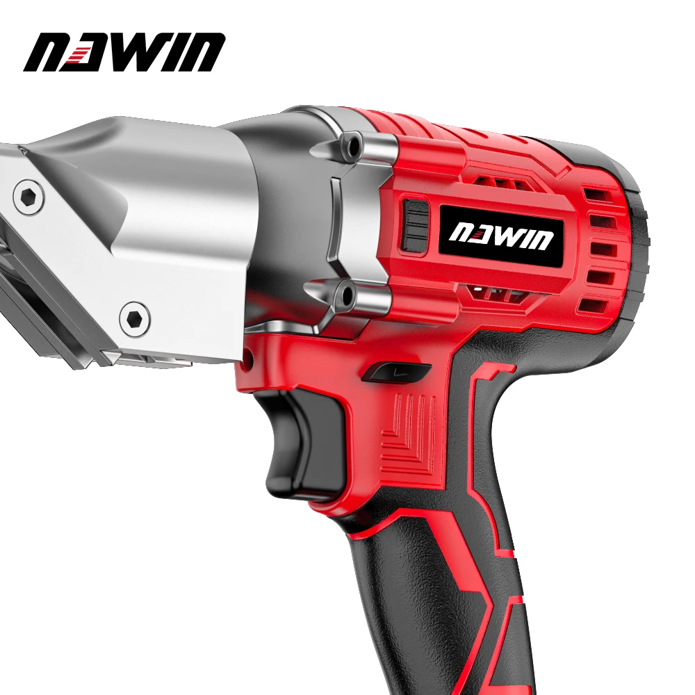 NAWIN Portable Iron Sheet Cutting Scissors 320N Lithium Battery Metal Shearing Machine Cordless Electric Scissors