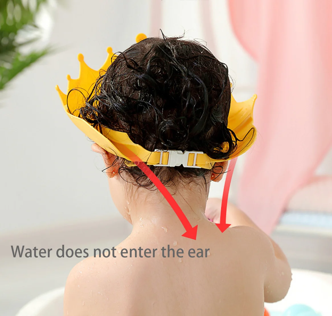Baby Bath Products Adjustable Shampoo Cap Shower Caps Baby Shower Eye Protection Splash Protection Head Baby Shampoo Cover