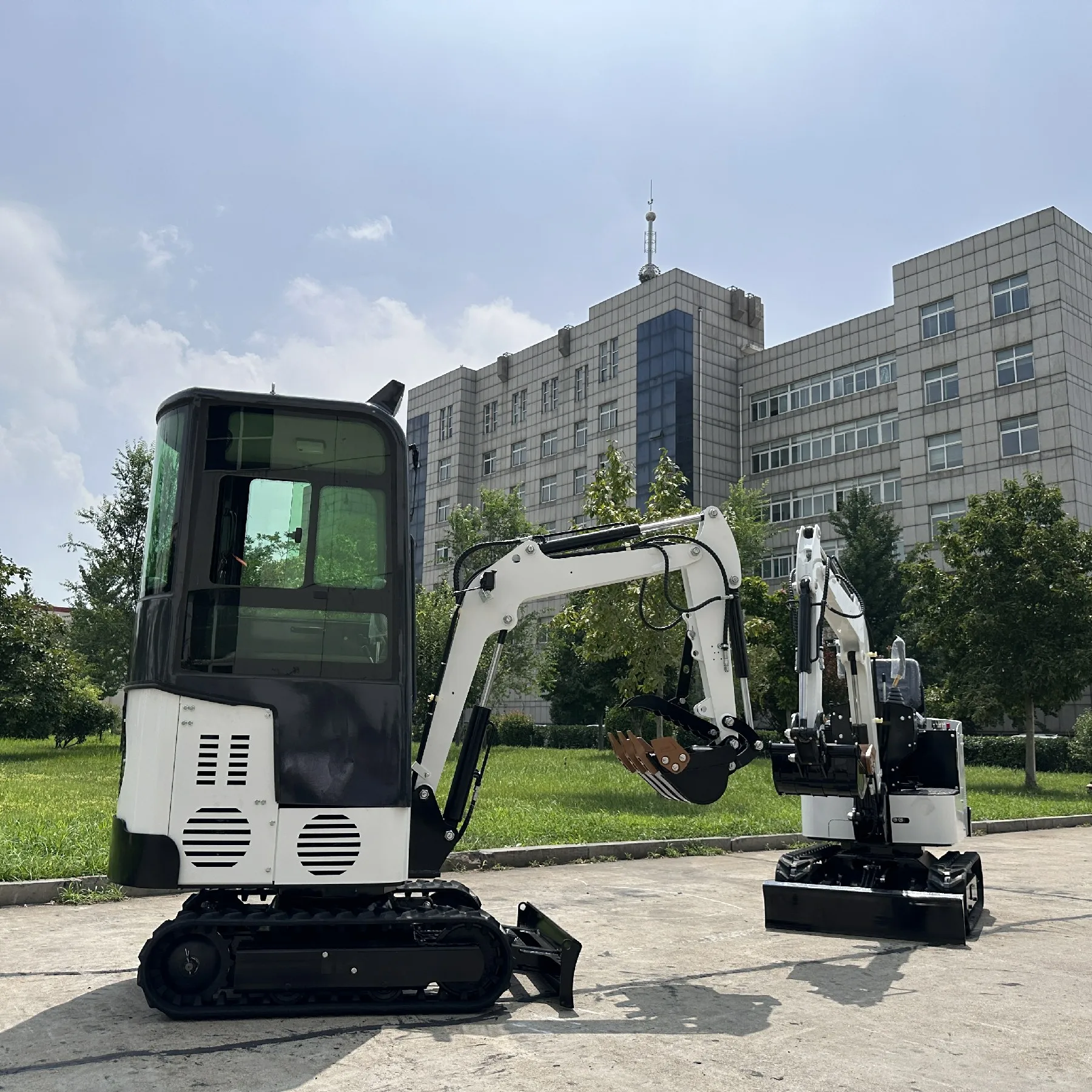Бесплатная доставка экскаватор EPA 3 5 тонн двигатель Kubota гусеничный ферма б/у мини-экскаватор 1 тонны для продажи