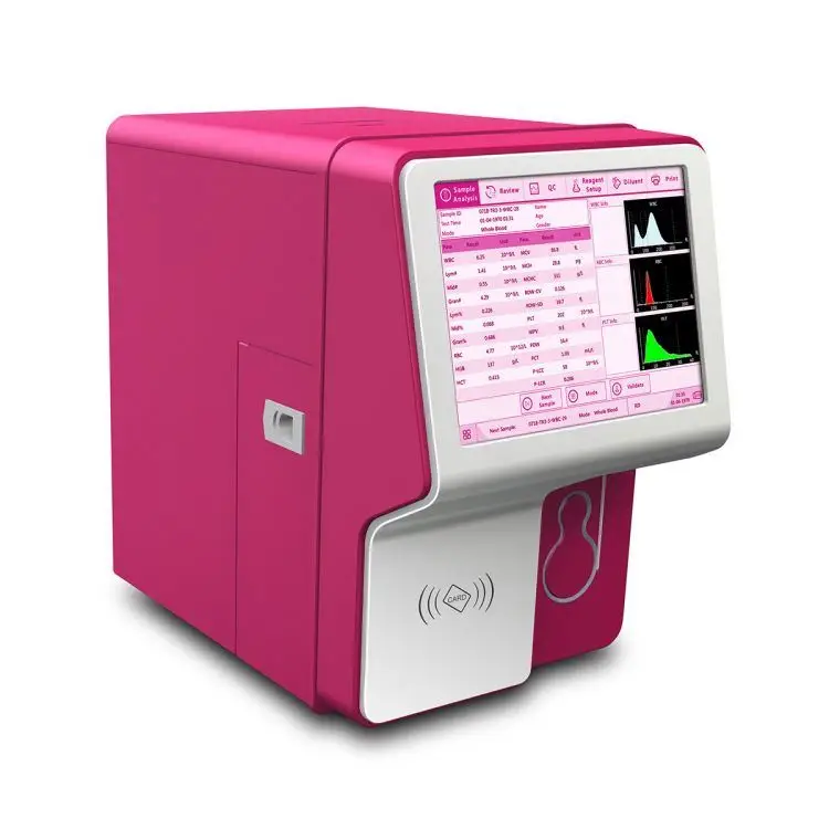 Easy Operate Single Channel 3 Color Histograms China Cheap Vet Hematology Analyzer