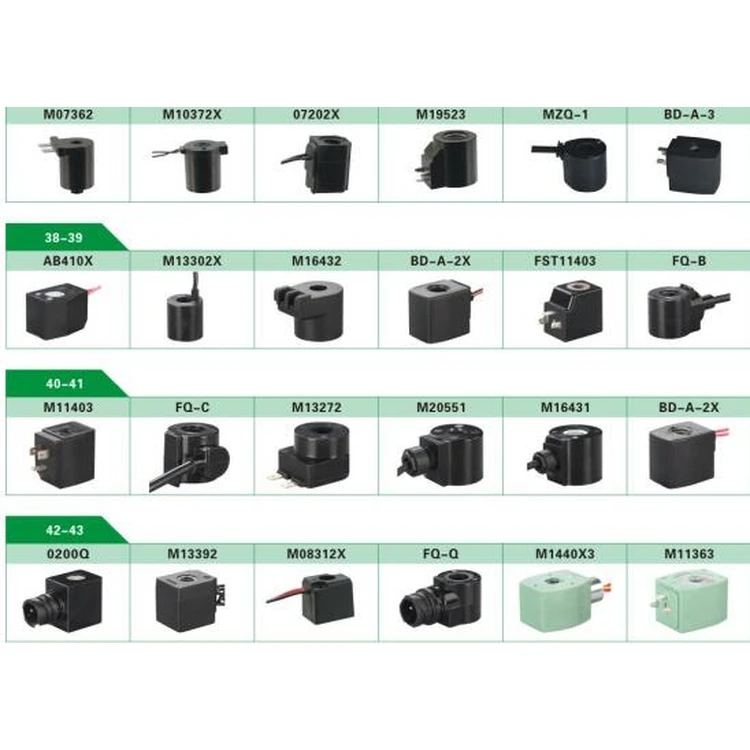 Popular New Products OEM /ODM manufacturer customize solenoid valve coil For Bag Dust Collector And Pulse Valve