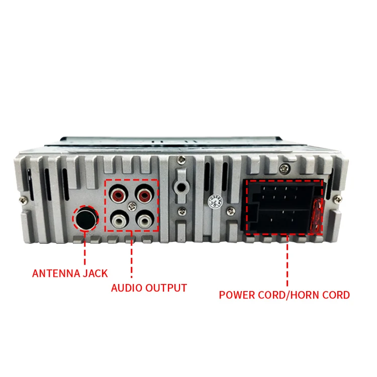 single din car amplifier audio 12v car audio stereo 4 channel car amplifier