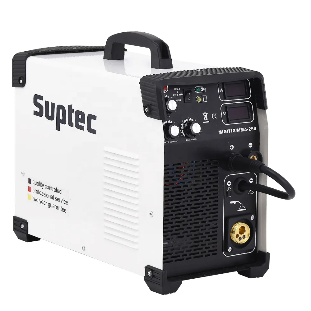 SUPTEC портативный soldadora mig 110220 maquina de solda inversora сварочный инвертор mag
