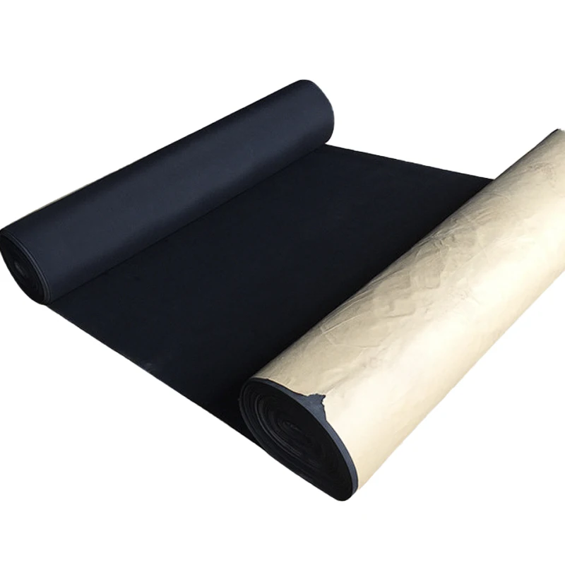 Epdm roof waterproof film adhesive Concrete basement construction works Natural rubber waterproof coil