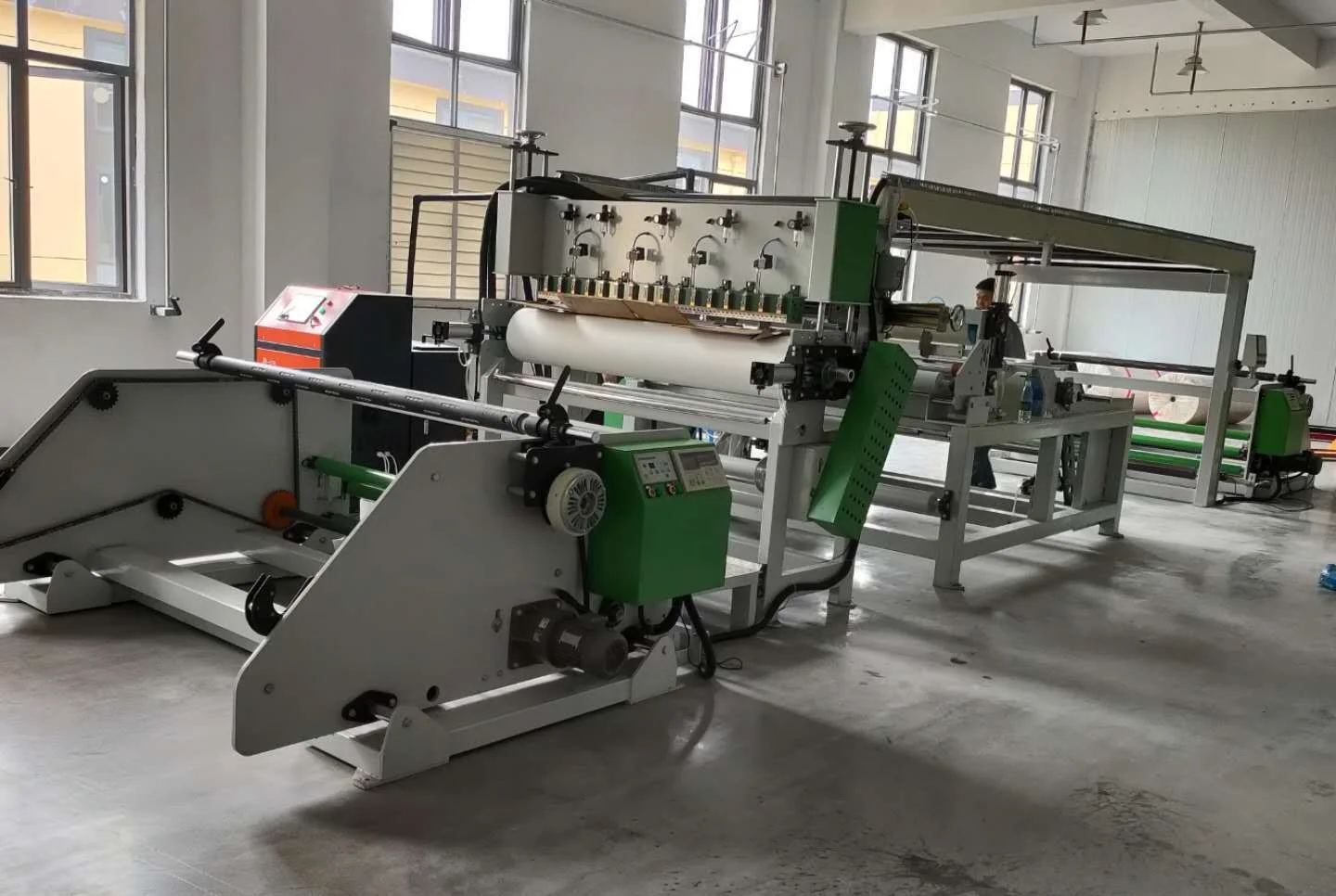 Hot Melt Glue spray nozzle Fabric  Coating Machine
