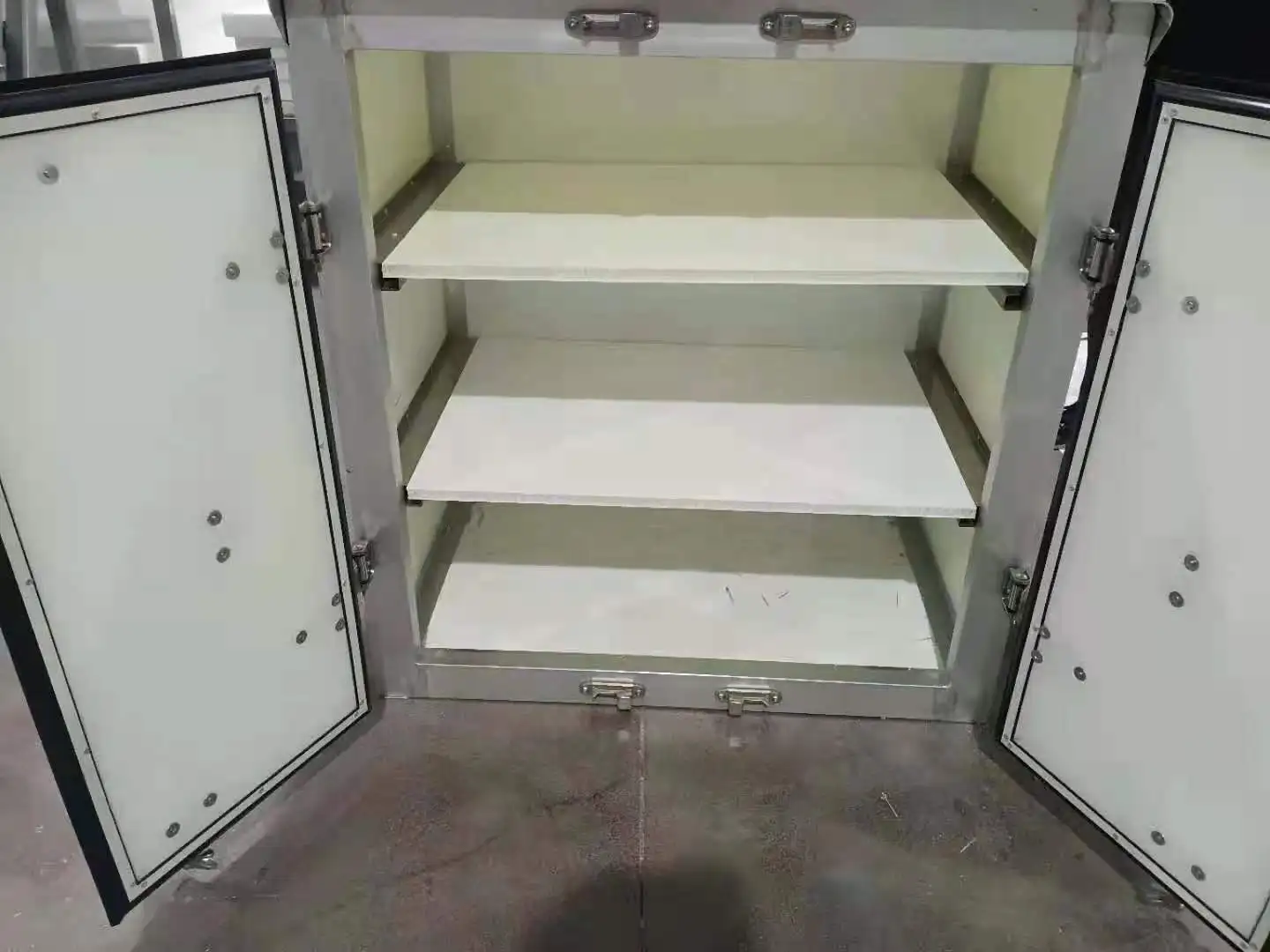 CKD Flat Rack PP Honey Comb Plate Truck Body Dry Cargo Box For Truck and Van