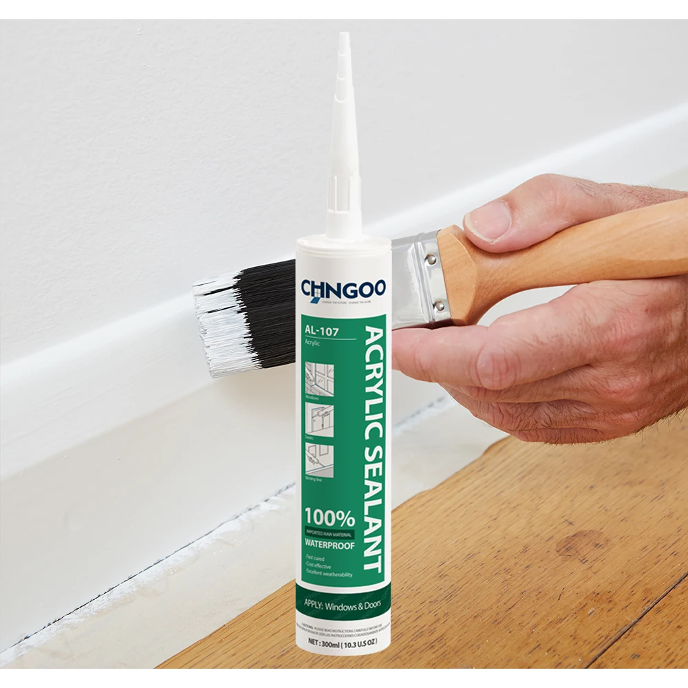 CHNGOO  Excellent weather-proof  Paintable Acrylic Sealant for Sealing and caulking of door