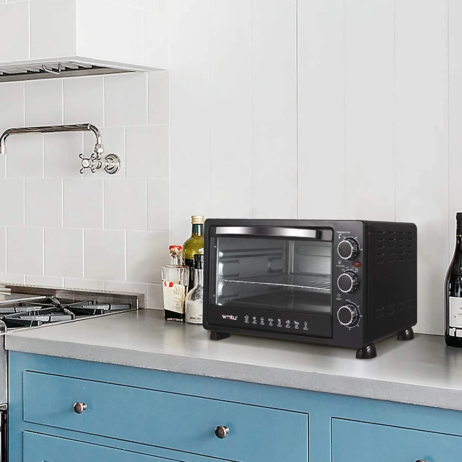 Kitchen Baking Toaster Electrical Oven 25L Small Mini Electric Oven For Home