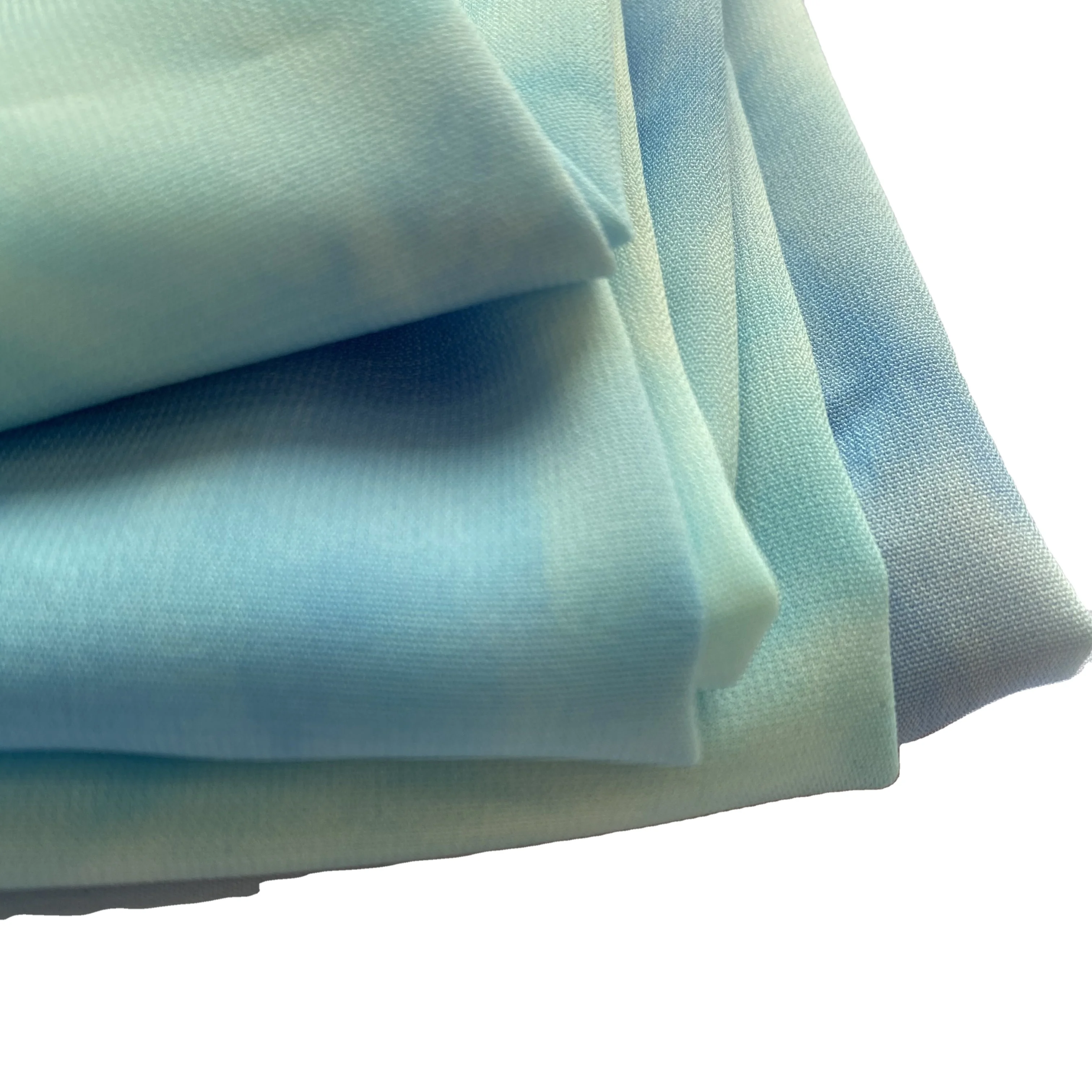 2023 hot sale maxi dress tie dye wool peach 100% polyester high quality t shirt women fabric