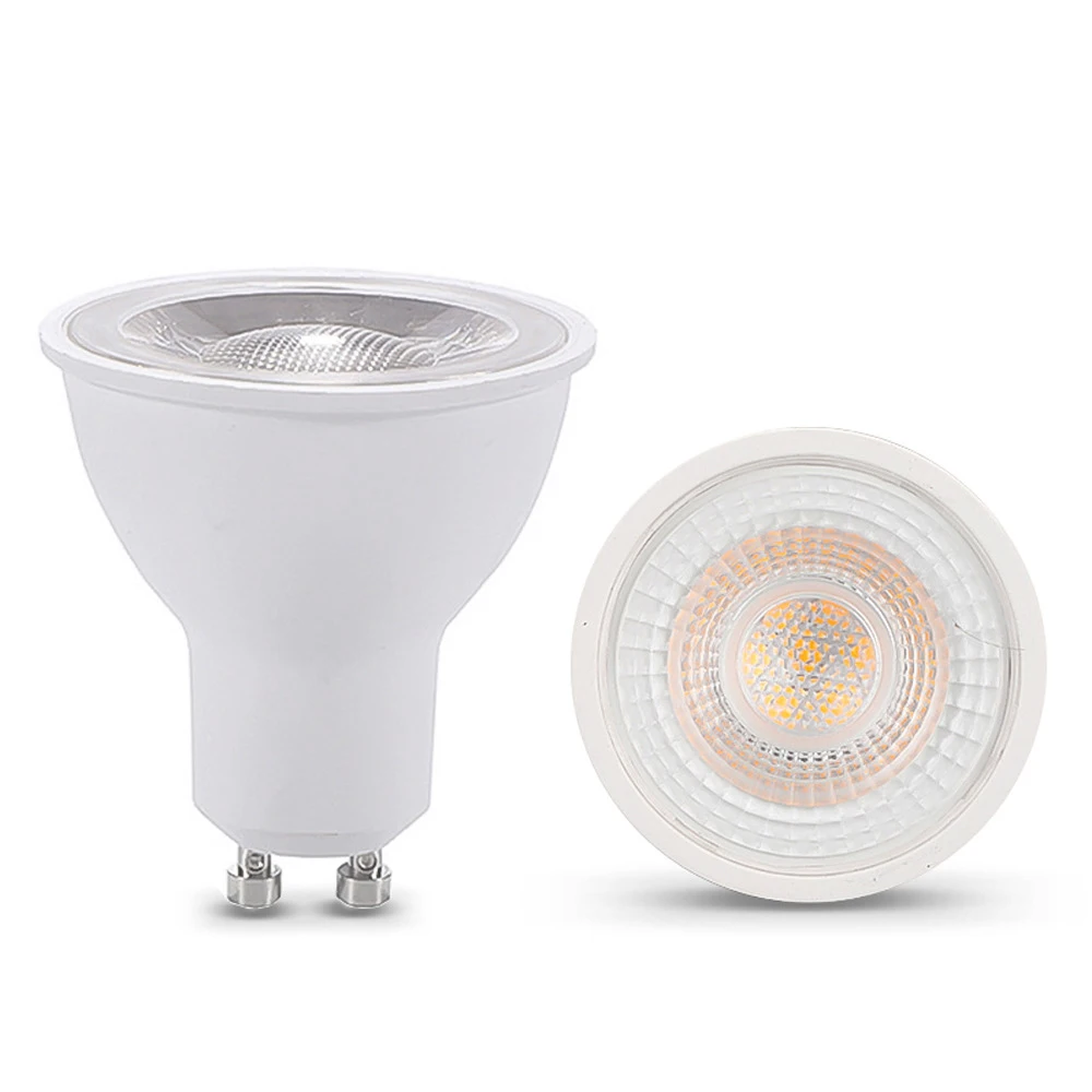 Dimmable Spotlight AC110V AC230V 7W GU10 No Flicker Led Bulb