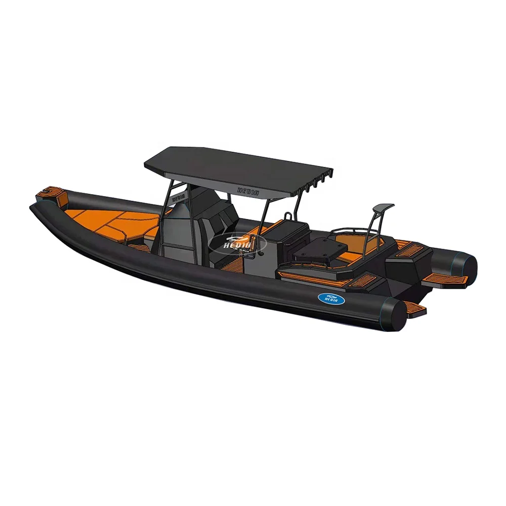 Chinese boat manufacturers 8m 800 centre console boat 7.9m with 150 hp outboard motor boat engine