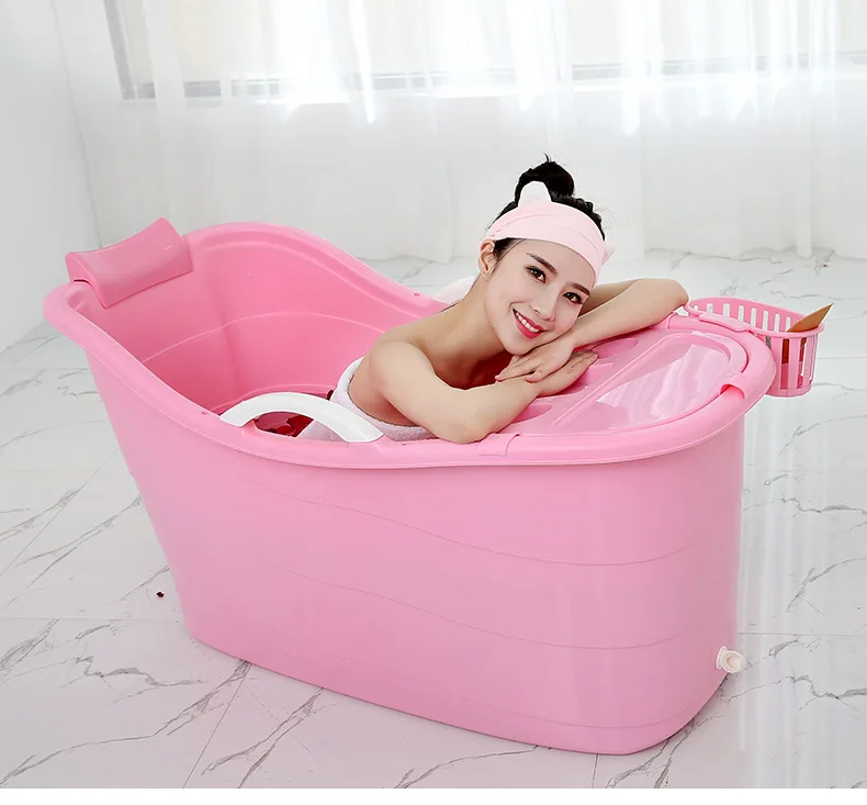 Bathtub for adults Automatic water boiling Bathtub for Plastic adult foldable adult bath folding plastic bathtub