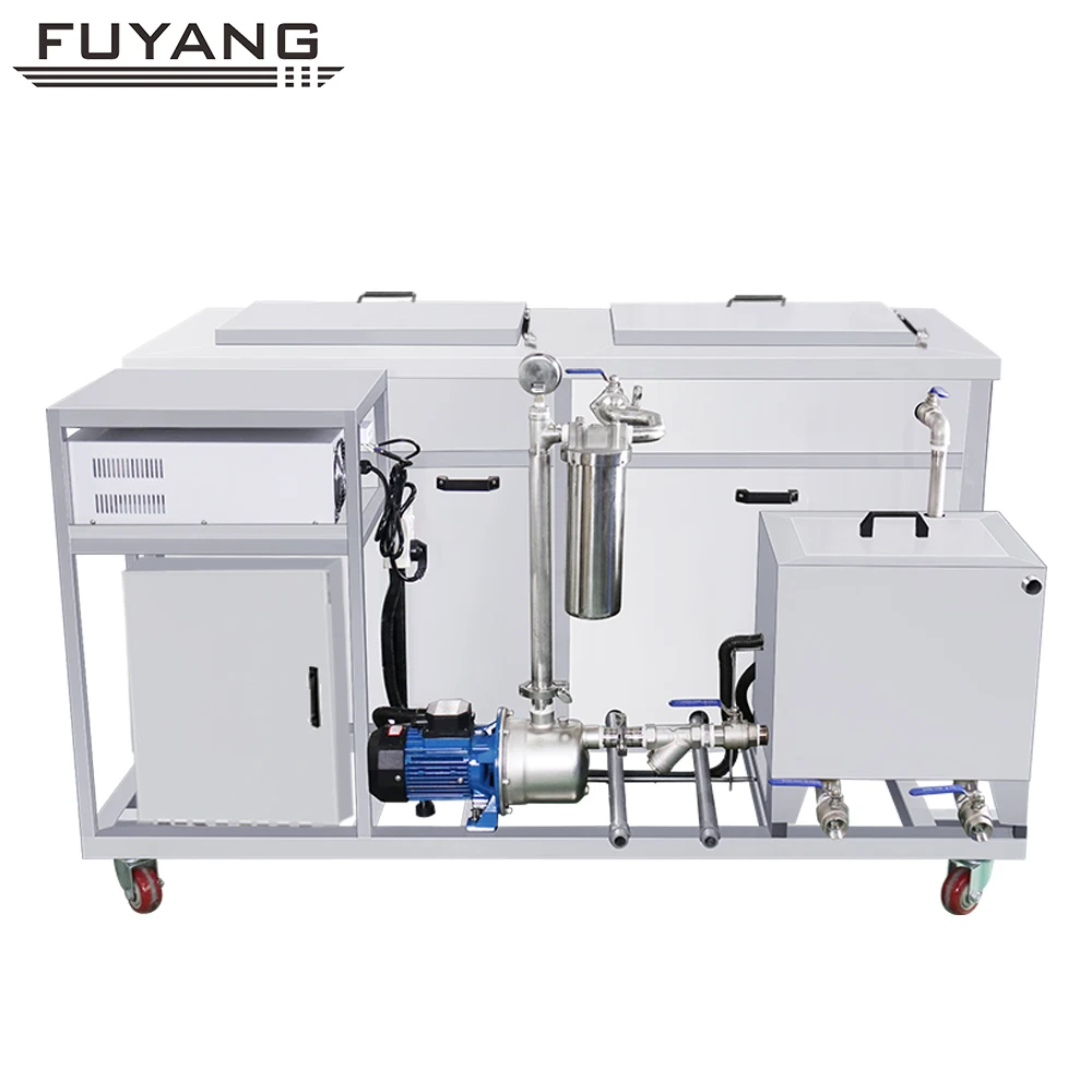 FUYANG Industrial ultrasonic cleaner for engine block carbon cylinder head carburetor turbocharger DPF cleaning machine