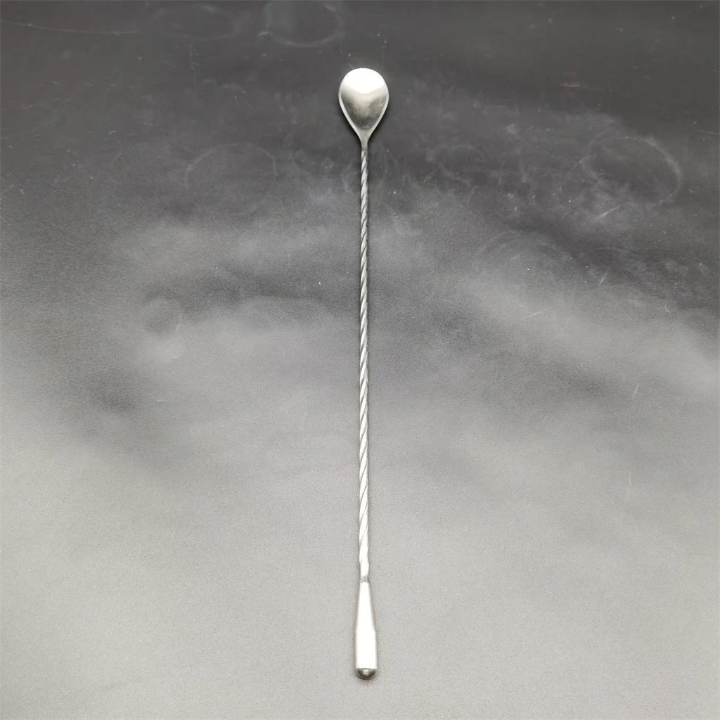 Hot custom teardrop long handle cocktail metal stir swizzle sticks stainless steel bar stirring drink coffee tea stirrer spoon