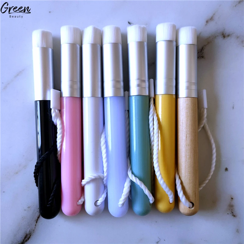 Private Label Eye Lash Extensions Cleanser Brush With Personalized Logo Accepted Wholesale Price Eyelash Cleaning Brushes