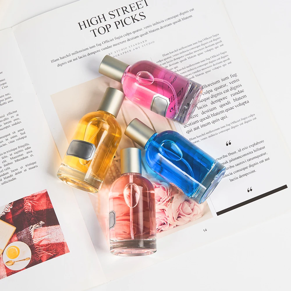 30Ml 50Ml 100Ml High Quality Luxury Round Shape Empty Perfume Pump Glass Bottle With Sprayer