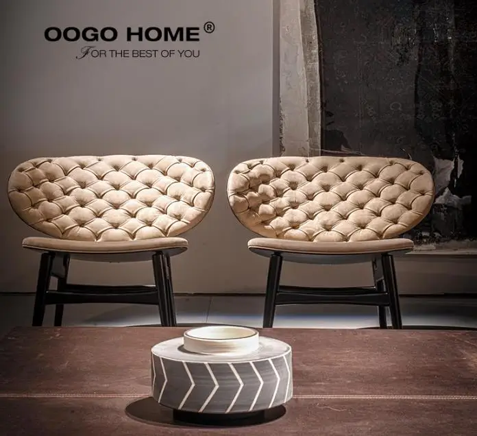 
July Newest Designs Color Customization Italy Antique Inclination Snug Luxury Living Room Chair 