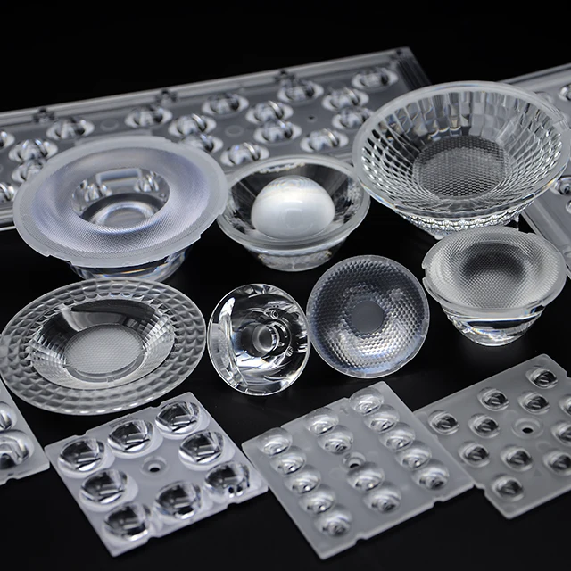 Manufacturer  indoor outdoor customized LED Lens ledil ledlink lens PC PMMA acrylic lens