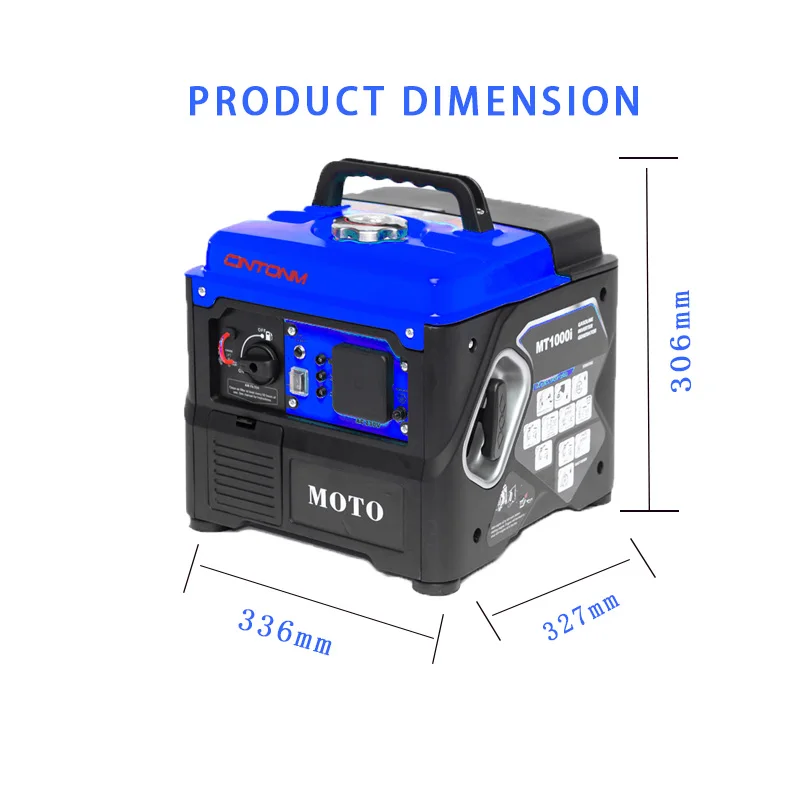 Oem Factory Cheap Price CINTONM 1.1KW Portable Silent Inverter Generator