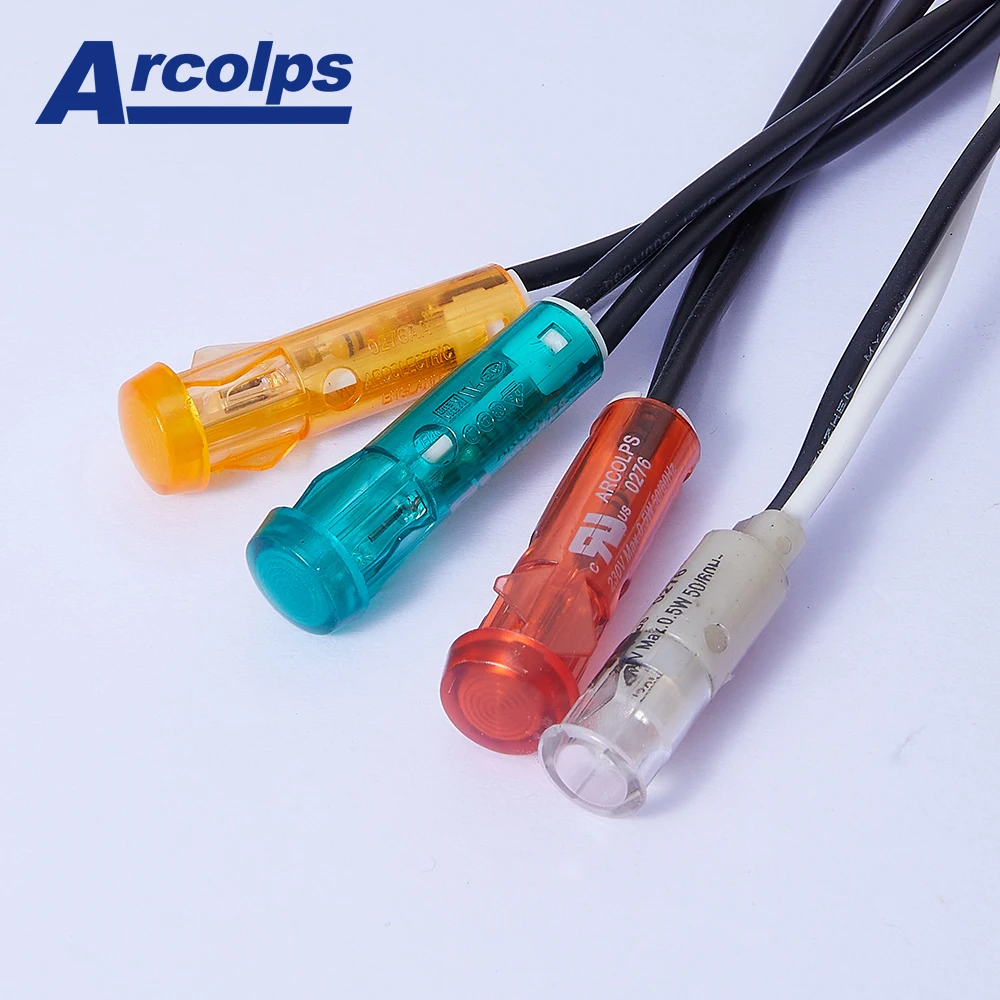 Factory Sale Various Pa66 2v~380v Signal Lamp Equipment Indicator Lights