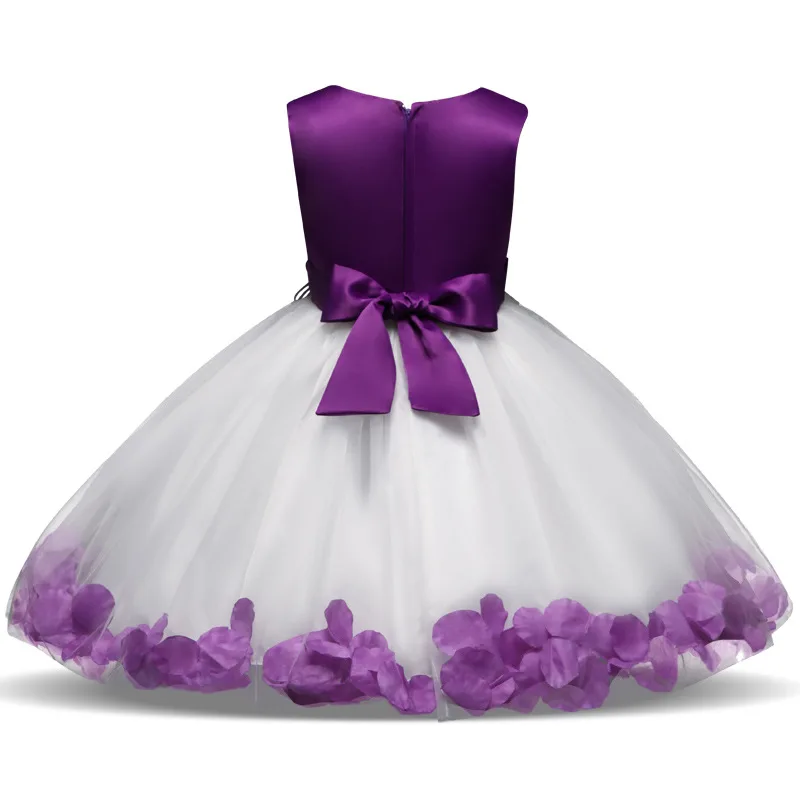 88239  Kids Party Wear Frocks Image Child Baby Dress Model Elegant Flower Girls Party Dresses Children Wear