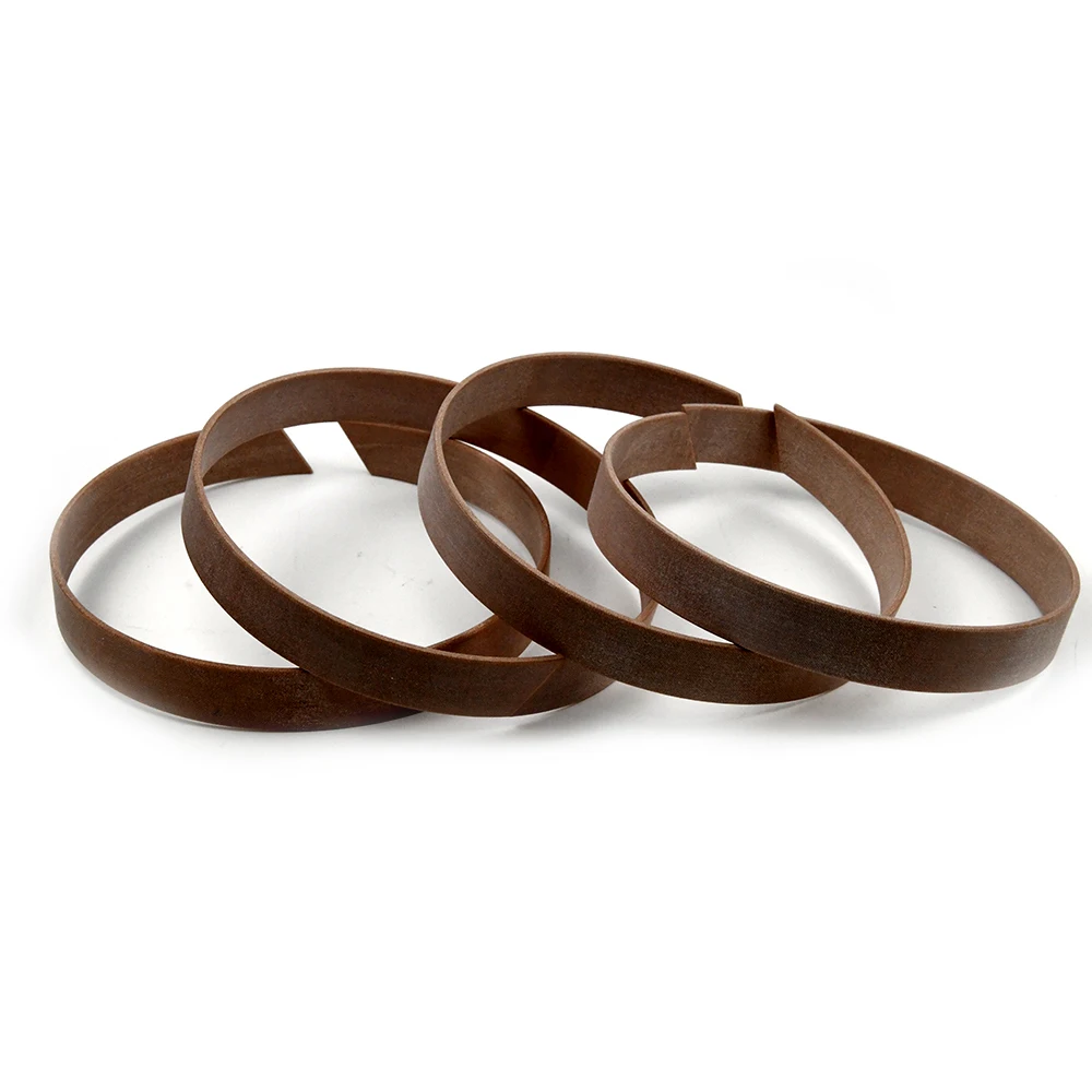 SJ Band Excavator Parts Customized Phenolic Resin with Fabric Wear Ring Guide Ring WR Oil Seal