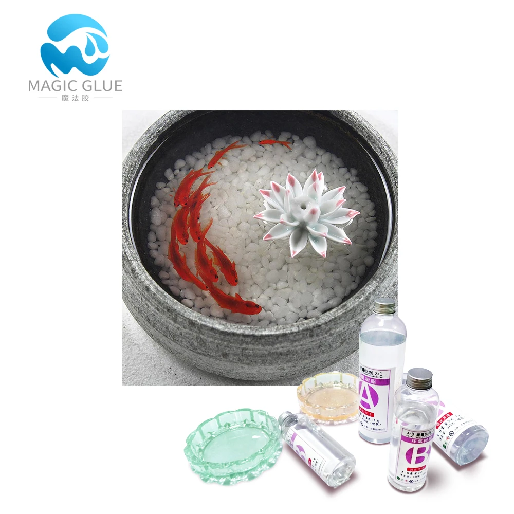 Hardness Epoxy Resin And Hardner Clear Liquid Epoxy Chemical Product for Art Layer Coating