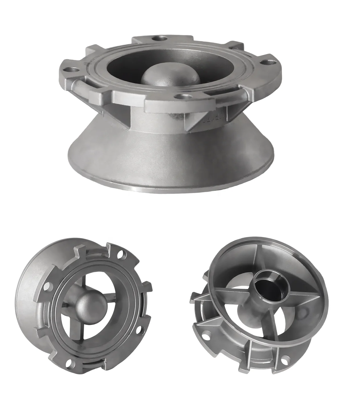 Water Pump Outlet Submersible Stainless Steel Wear Resistant Hardware Parts Precision Casting Discharge Casing