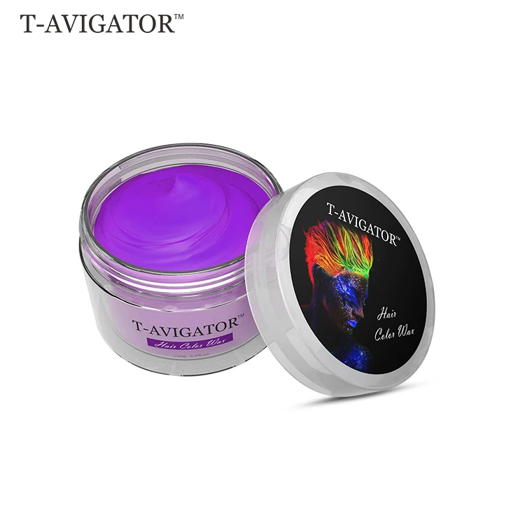 Wholesale Korean Hair Color Cream Disposable Dye Mud Hair Wax Color