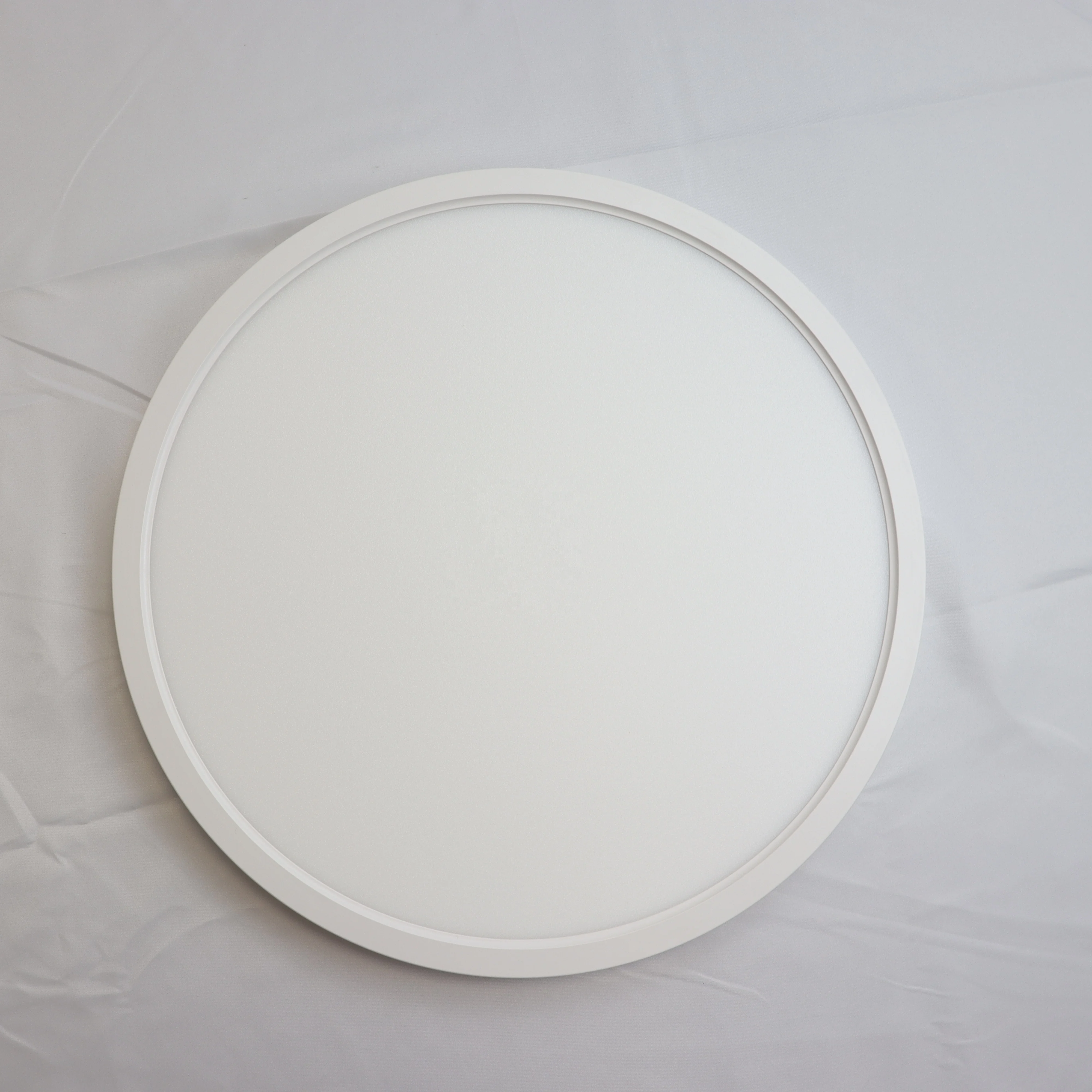 3CCT Led Ceiling Light 30W Led Round Surface Mount Panel Light for Home Lighting Fixtures Flush Mount 15 Inch 10 Plastic White