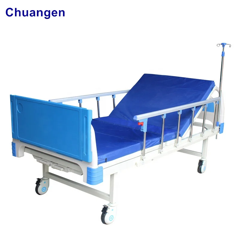 Прямая Продажа с фабрики в Китае медицинская домашняя Больничная койка двумя функциями больничные койки двойным встряхиванием