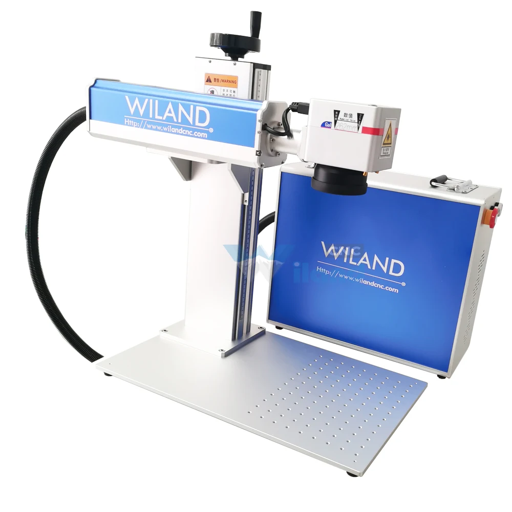 2024 New Design Desktop Uv Laser Marking Metal Laser Engraving Machine 5w 3w 8w Fiber Laser Marking Machine