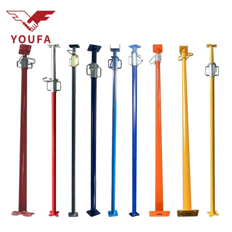 professional adjustable metal struts for construction scaffolding acro jack telescopic steel shoring