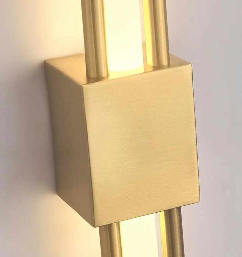 Nordic bedside lamp led living room background Wall new bedroom post-modern study wall lamp Creative Corridor lamp